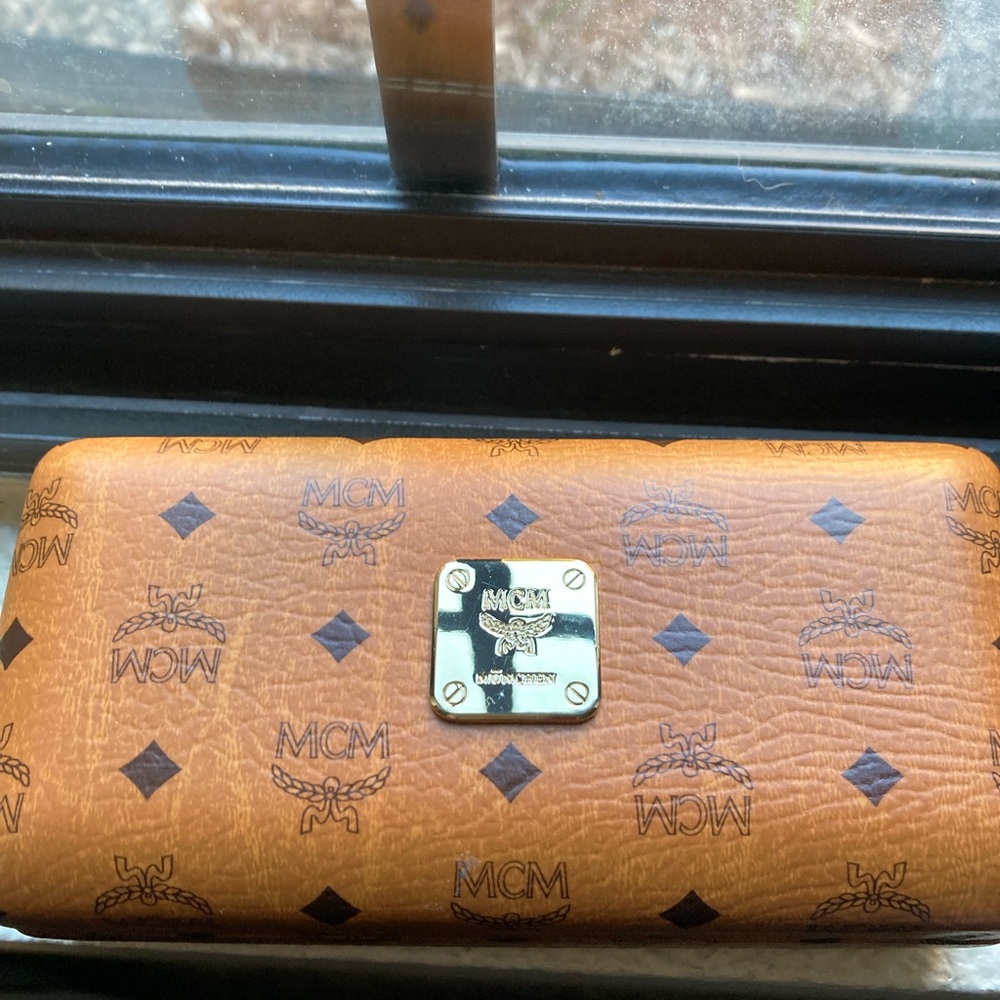 MCM sunglass case